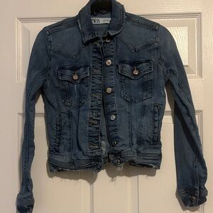 Zara Blue Jean Jacket